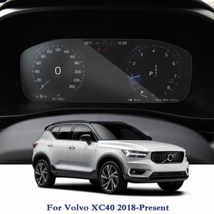 Pellicola di vetro in acciaio per schermo di navigazione GPS per Volvo XC40 2018-Presente Pellicola per schermo di visualizzazione del cruscotto in TPU Accessori per adesivi per auto