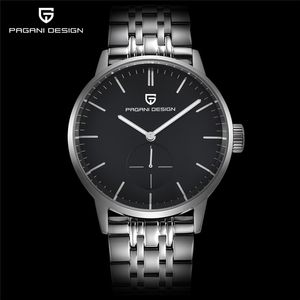 Mode Casual Mäns Business Klockor Män Vattentät 30m Enkel Quartz Watch Luxury Brand Pagani Design Relogio Masculino 2018