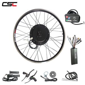 Electric bike kit 48V 1000W 20''-29'' 700C e Bicycle Conversion Front rear Motor Wheel ebike kit color KT LED880 display Brushless Gearless