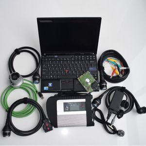 SD SonNect Compact 4 MB Star C4 Diagnos Tool With Laptop T410 I5 4G HDD 320 GB Nyaste fulluppsättning Multi -språk