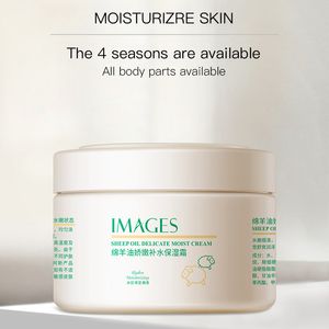 Immagini Bellissima crema all'olio di pecora Crema idratante viso idratante per migliorare la crema idratante per le mani con lozione corpo secca