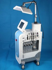 7 i 1 Hydro Dermabrasion Diamantmikrodermabrasion Oxygen Spray Oxygen Injektor LED PDT Photon Bio Microcurrent Skin Scrubber Spa Machine