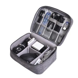 Travel Closet Organizer Case for Headphones Storage Bag Digital Portable Zipper Accessories Charger Data Cable USB Cosmetics free DHL