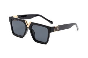 Wholesale amber brown color resale online - MILLIONAIRE Sunglasses for men Popular Fashion full frame Vintage Sunglasses GOOD Quality Mens Glasses Anti UV400 Lens colors