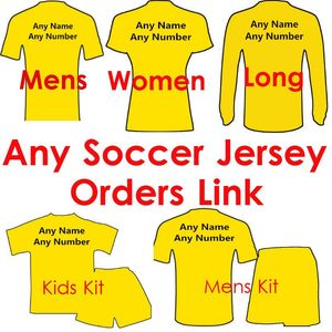 Customize Any Soccer Jerseys Retro Shirt Usual Football Kit