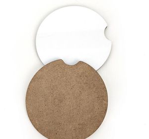 Mats almofadas Sublimação MDF MDF em branco Lasastes Carro de transferência de calor Cozinhas com cortiça e antiderrapante