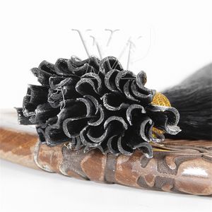 VMAE No Shedding Malaysian Virgin U Dica Extensões do Cabelo Humano Pré-ligado 100G Afro Kinky Curly Curly Corpo Retato Onda Profunda 4A 4B 4C