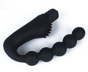 Anal Toys 10 Modes Silicone Prostate Massager Vibrator Male & Female Personal Health A231