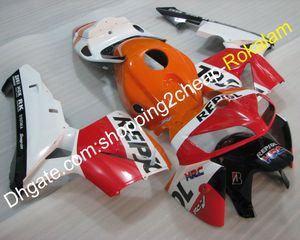 カウリングセットホンダCBR600RR F5 2005 2006 CBR600RRF5 CBR600 600RR 05 06カスタムバイクフェアリングアフターマーケットキット（射出成形）