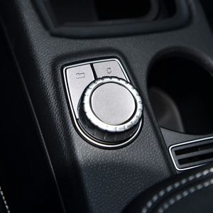 中央マルチメディアボタンスパンコール装飾カバーメルセデスベンツW204 W212 x 204 x 156 GLのためのテリカースタイリング