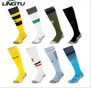 Men's football socks over the knee long tube sports socks super thick socks