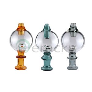 30mmOD Glass Smoke Bubble Carb For Beveled Edge Quartz Banger Nails Glass Bongs Dab Rigs