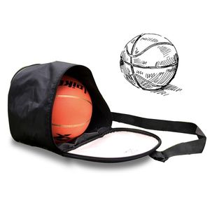 Pu Leather Basketball Bag Ar Livre Armazenamento Esporte Bags Bolsa de Ombro Moda Hot Sale resistente ao desgaste 11 5JS UU