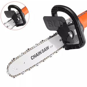 Standard Edition 11.5 Inch Chainsaw Bracket Changed Angle Grinder Into Chain Saw Woodworking Tool Replacement