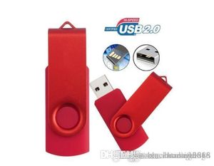 HK Brand New Design USB Flash Drives Swivel External Pen Drive 64GB Creative Pendrive