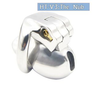 Küçük şişlik düğüm HT V3 316 paslanmaz çelik erkek iffet cihazı A786