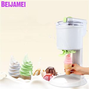 Beijamei Ev Dondurma Makinesi DIY Dondurma Makinesi Çocuklar Için Mini Dondurulmuş Meyve Buz Makineleri
