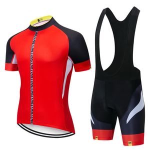 NewMavic Summer Cycling Suit Road Bike Bike Bike Clothing Men's Pro Shorts Bib Set MTB Bike Jersey Shird Tops Kit