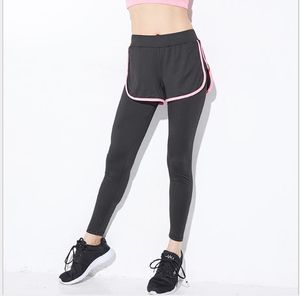 Nowe ubrania fitness odzieży sportowej szczelność spodnie anty-nosić kobiety prędkość sucha oddychająca pocenie