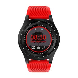 Smart Screen Watch Phone Chamada Bluetooth Toque Wearable Smart Devices de pulso cartão SIM com slot Sports inteligente Pulseira iPhone Android Para