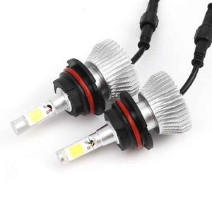 2PCS 9004 LED Headlight Conversion Kits Bulbs Replacement 60W HID Fog Lamp White 6000LM