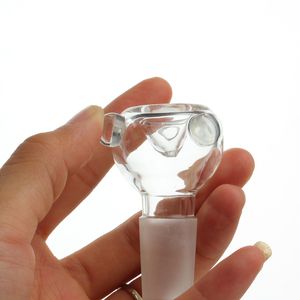 4 Joint Dry Herb Slide Dab Stücke Wasserpfeifen Glasschüsseln 14 mm 18 mm Schüssel Tabakaschefänger für Glasbongs Wasserpfeifen