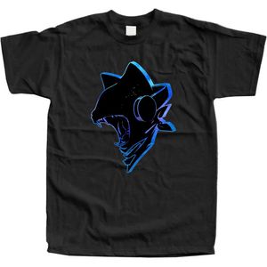 Машина Для Проектирования Рубашек оптовых-Дизайн одежды Бесплатная доставка изложил Monstercat мужской экипаж шеи с коротким рукавом печатная машина футболки игра рубашка