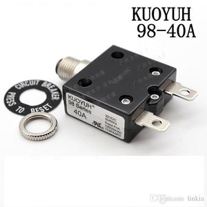 Disjuntores Taiwan KUOYUH Série 98-40A Protetor de Sobrecorrente Interruptor de Sobrecarga
