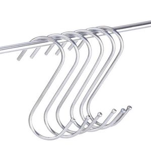 7.5 cm S Hanging Hanger Rack Holder Stainless steel Hook Hooks Home Storage Supplies LX7945