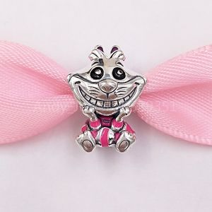 Andy Jewel Pandora Authentic 925 Sterling Silber Perlen dsn Alice im Wunderland Cheshie Katze Charme Charms Pass