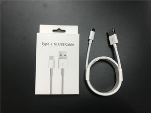 1 M A + + + Kaliteli USB Şarj Kabloları ile Örgülü Alüminyum Folyo Cep Telefonu Android Için Samsung Huawei Xiaomi Nokia TCL Oppo Google LG Moto Perakende Ambalaj Kutusu