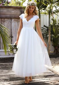 short bridal gowns ankle - Buy short bridal gowns ankle with free shipping on DHgate