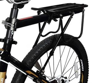 Горный велосипед перевозчик грузовые задние стойки полка велосипеда багажная стальная стойка может загрузить хорошее качество бесплатная доставка