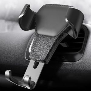 Universal Gravity Car Phone Holder In Car Air Vent Mobile Phone Mount Stand No Magnetic Smartphone Bracket For GPS Cell Phones