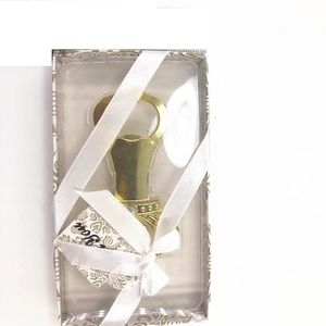 50pcs/lot Gold Diamond Crown Bottle Opener Wedding Return Baby Show Christmas Birthday Party Gift