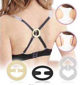 Fashion Wedding bra straps bra clip Buckles Shadow-Shaped Buckle Conceal Clear cleavage Bra extender Holders accessories2100pcs/lot