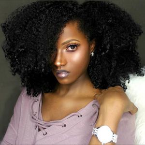 повелительница новая прическа афро кудрявый парик курчавый бразильские волосы моделирования человеческих волос курчавый парик курчавый для женщин