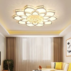 2019 DHL new Crystal Modern led Chandelier for living room bedroom Study Room fixtures Acrylic Stylish Led Chandelier