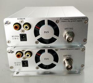 2Unit trasmettitore stereo RF Radio FM stazione che trasmette wireless di trasmissione audio