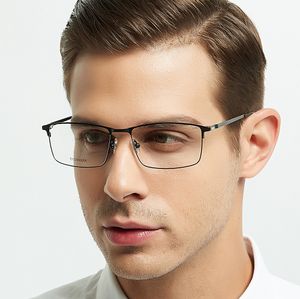 Hurtownia-Ultralight rama stopu tytanu dla biznesu Myopia czytanie ramki okularów na receptę