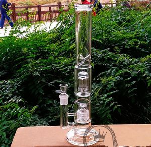 Corona Heady Hookah Glas Bongs Tall Honeycomb Mikroskop Lila Rosa Bangers 18mm Nail Bowls Oil Rig Recycler Bubbler Vattenrör Glas Bong