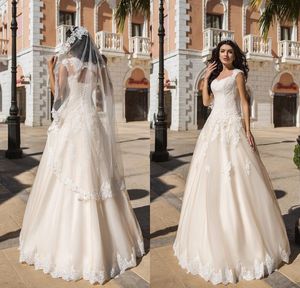 Elegantes Ballkleid-Hochzeitskleid mit Herzausschnitt, ärmellos, hohles Rücken-Applikations-Perlen-Hochzeitskleid, bodenlang, Vestidos De Novia