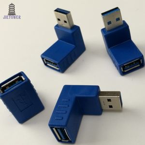 USB 3.0 A maschio / femmina a un adattatore femmina USB3.0 AM a AF Coupler Connector Extender Converter per laptop PC blu