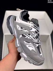 Homens Mulheres Sapatos Casuais Faixa 3.0 Sneakers Tess Paris Homens Gomma Maille Faixa Preta 3 M Triplo S Sapatos de Jogging Designer Ao Ar Livre Clunky