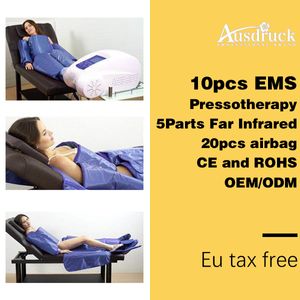 Professionelle Pressotherapie-Schlankheitsmaschine, Luftdruck-Lymphdrainage, EMS-Massage, Ferninfrarot-Wickel-Schlankheitsgerät zur Körperformung