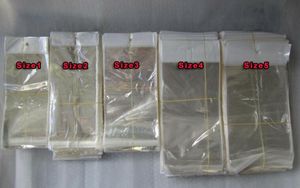 OPP PP Poly Transparente Einzelhandelstasche Verpackungspaket klar für iPhone XR XS MAX 8 7 6 Plus Samsung S10 S9 S8 Weiche, harte Lederhülle