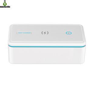 Wireless Charge UV Light Sterilization Sterilizer Box Toothbrush Mask Phone Sterilizer Disinfection Sterilization Box