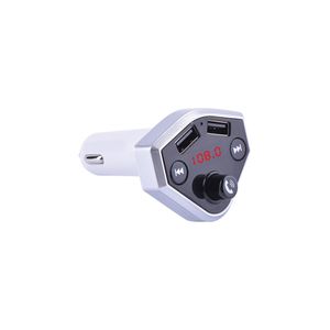 In-Car Bluetooth Hands Free MP3 Player Phone to Radio FM Transmitter B4Access Music though TF card, USB or Blue Car Bluetooth FM Transmitter