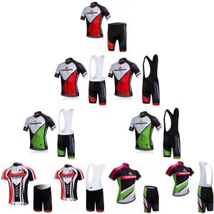 Gorąca wyprzedaż! Merida Jazda Jerersey Odzież rowerowa Koszule sportweear Maillot Ropa Ciclismo Bike Krótki Rękaw Chiny BIB Zestaw F52106