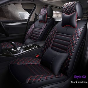 Front / Rear Special Leather car seat covers For Volkswagen vw passat polo golf tiguan jetta touareg auto accessorie styling